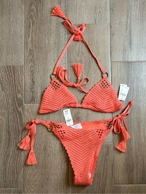 Aerie Crochet Bikini NWT
